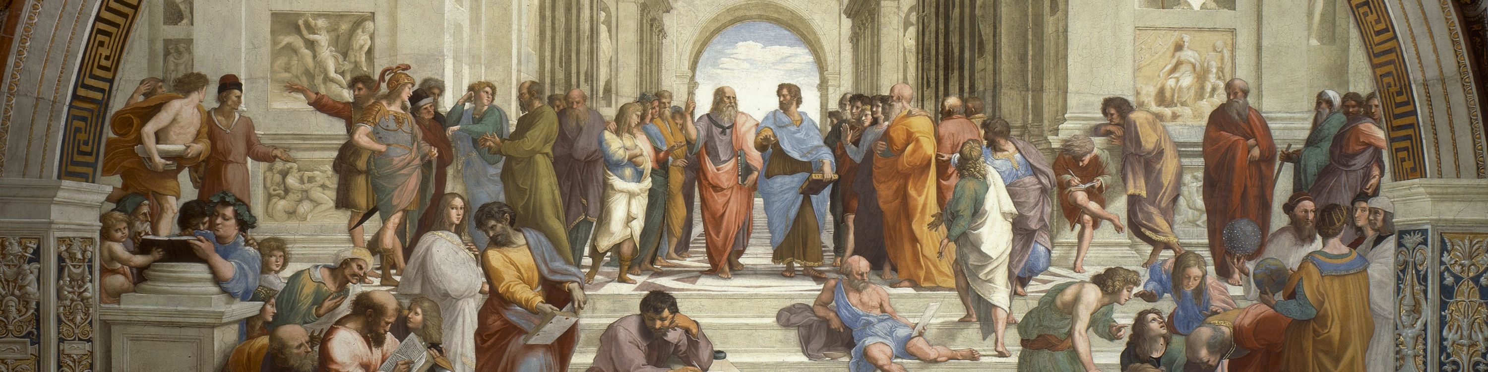 The School of Athens banner